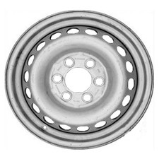 Used Painted Silver Steel Wheel 16 X 6.5 Used Painted Silver Steel Wheel 16 X 6.5