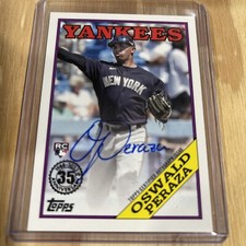 2023 Topps Baseball 1988 35th Anniversary # 88BA-OP Oswald Peraza RC Auto
