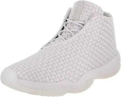 Original Nike Air Jordan Future Textile Trainers Pure Platinum