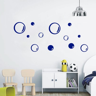 Bubble Bath Wall Decal Vinyl Sticker Nursery For Home Decor