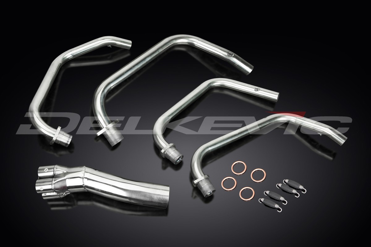 Kawasaki Zephyr ZR750C 1991-94 Delkevic Stainless 4-1