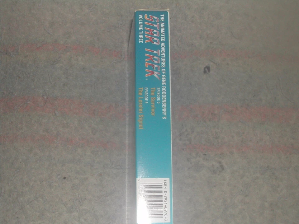 The Animated Adventures Of Gene Rodenberry's Star Trek Volume 3  VHS TAPE - Image 4 of 4