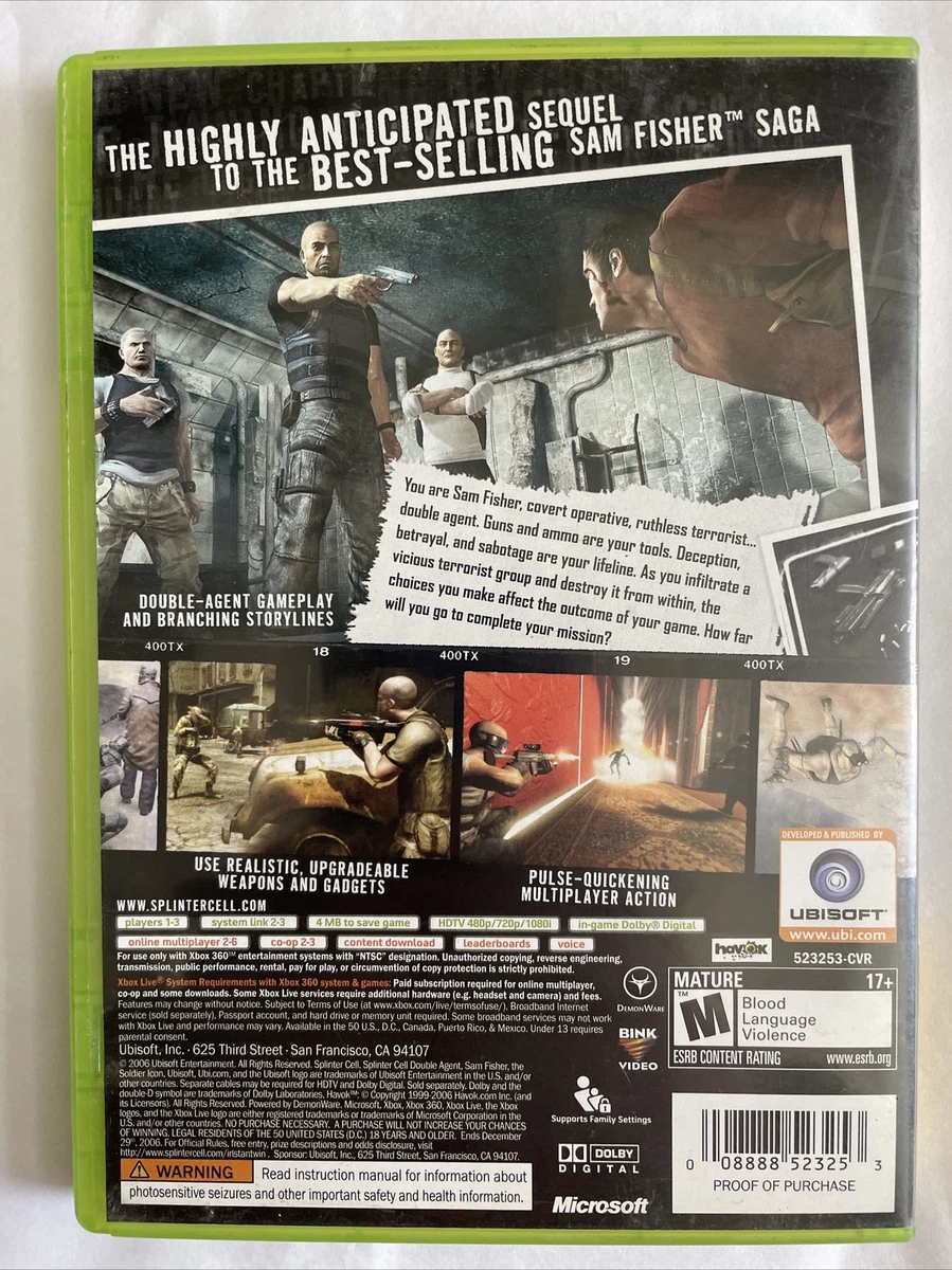 Tom Clancy's Splinter Cell Double Agent Download and Buy Today - Epic Games Store
