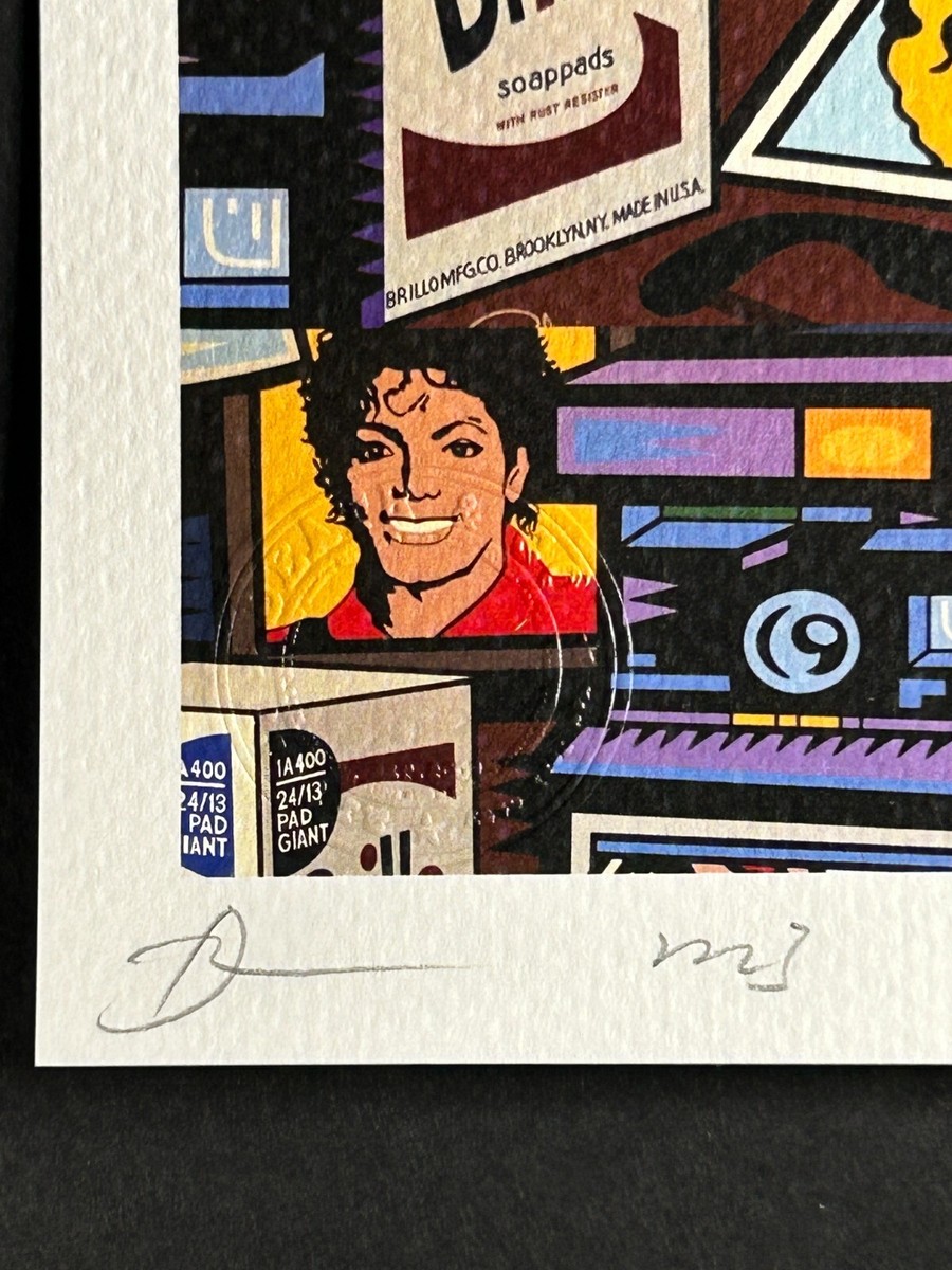 DEATH NYC 45x32cm Ltd Ed Signed Graffiti Pop Art Print