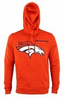 NFL Men's Denver Broncos Intimidating Pullover Fleece Hoodie