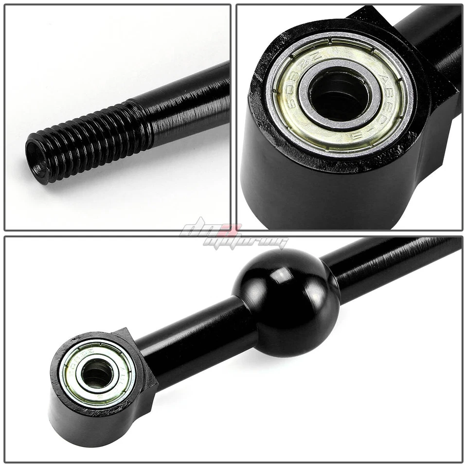 PARA 88-00 CIVIC/INTEGRA MT/MANUAL NEGRO DOBLE CURVA PALANCA DE CAMBIOS TIRO CORTO + BUJE Foto 2 de 4