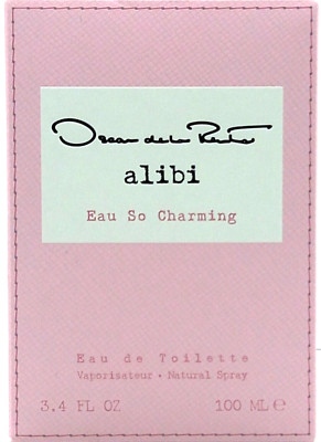 OSCAR DE LA RENTA ALIBI EAU SO CHARMING EDT SPRAY WOMEN 3.4 Oz / 100 ml NEW!!!