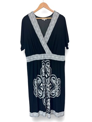 knee length dresses for ladies “Montana” Midi Dress (3x Only) 3XL main image 0