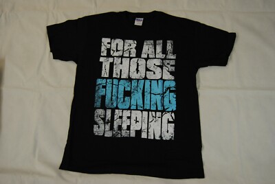 For All These Sleeping Distressed Offensive Logo New Official Fats