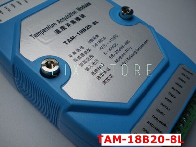 TAM-18B20-8L DS18B20 multi-channel temperature acquisition module #A6-29