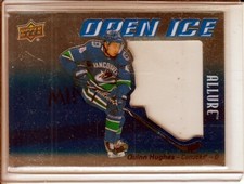  2019-20 Upper Deck Allure Open Ice #OIQH Quinn Hughes RC