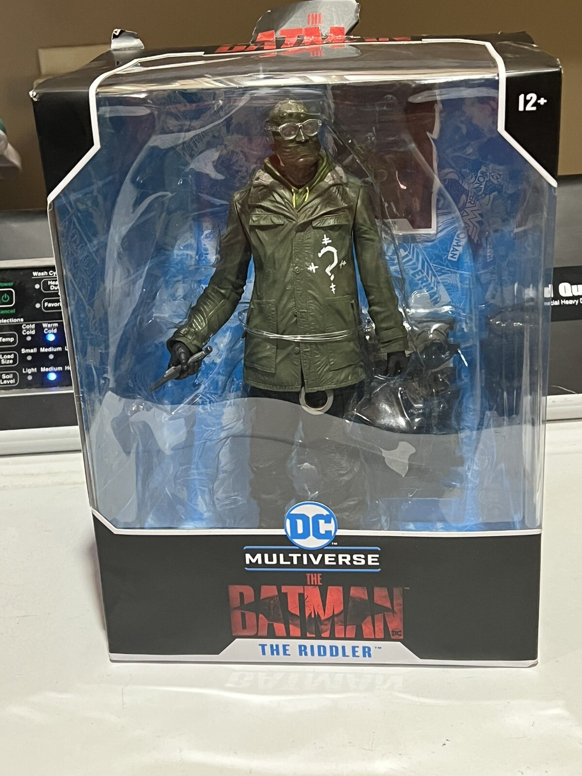 12 Inch Riddler DC Multiverse THE BATMAN MOVIE - The Riddler 12 Inch Posed Statue | eBay