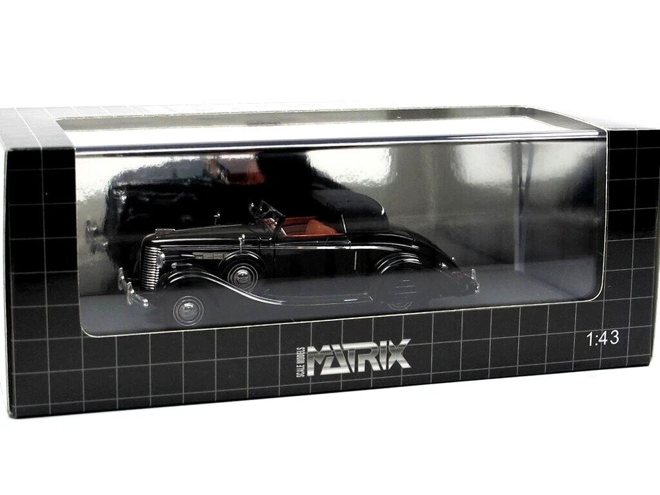 maravilloso coche modelo resina 1/43 BUICK SERIE 40 LANCEFIELD DROPHEAD 1938 - negro Foto 2 de 4