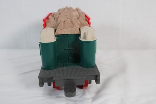 Nuevo Brillante Exclusivo Animado Santaland Navidad Tren Madera Carbón Coche - Imagen 4 de 7