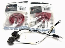 X2 Truck-Lite 30285R Low Profile, LED Red Round Marker Clearance Light