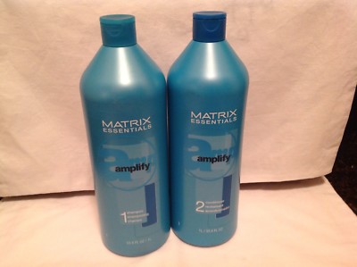 Matrix Essentials AMPLIFY  Shampoo & Conditioner 33.8 oz DUO - RARE 