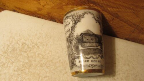 Antique Souvenir China Tumbler Pittsburgh Pa - Picture 2 of 4