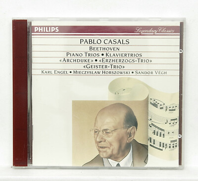 PABLO CASALS, SANDOR VEGH, KARL ENGEL ⸺ BEETHOVEN Piano trios
