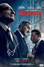 MARTIN SCORSESE SIGNED AUTOGRAPH THE IRISHMAN 12X18 PHOTO MINI POSTER BECKETT
