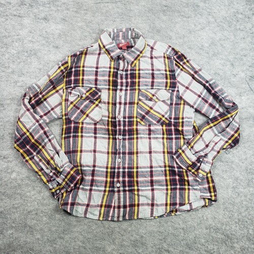 Arizona Jeans Mens Flannel Shirt Extra 