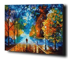 Premium Quality Paint By Numbers Kit: Among Trees. KitArtUS