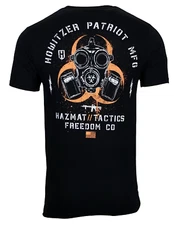 Howitzer Style Men's T-Shirt HAZMAT TACTICS Military Grunt S M L XL 2XL 3XL