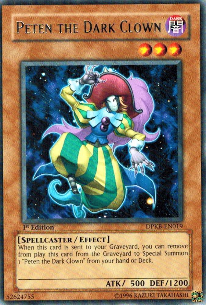 Peten The Dark Clown 1st DPKB X *5* Yugioh Mint Rare Cards | eBay