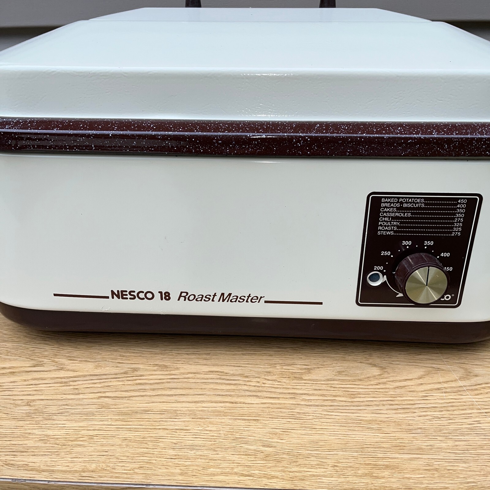 NESCO 18 QUART ROAST MASTER MODEL 421807 GENTLY USED eBay