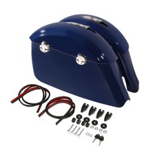 Blue Saddlebags Electronic Latch For Indian Roadmaster 2015-24 Springfield 16-24