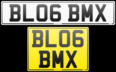 BLOG BMX   BIKER BLOGGER PRIVATE REGISTRATION CHERISHED NUMBER PLATE BL06 BMX