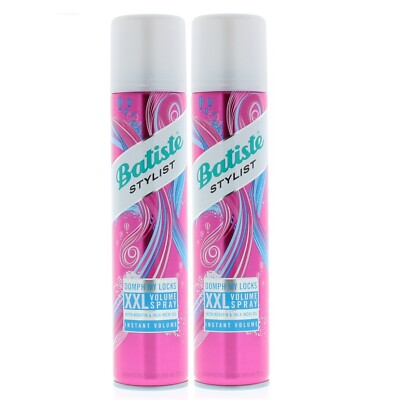 Batiste Stylist Oomph My Locks XXL Volume Spray 200ml/6.73oz (2-Pack)