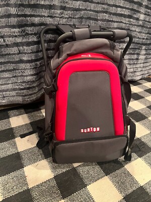 Burton Liquid lounger Backpack cooler bar Stool radio Backwoods