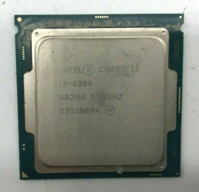 INTEL CORE i3-6300 SR2HA - Dual Core - 3,80GHz - 4MB - Sockel FCLGA1151 #1048
