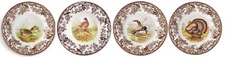 Spode Woodland  Soup for Thanksgiving Plate 9 Inch - Choose a Motif