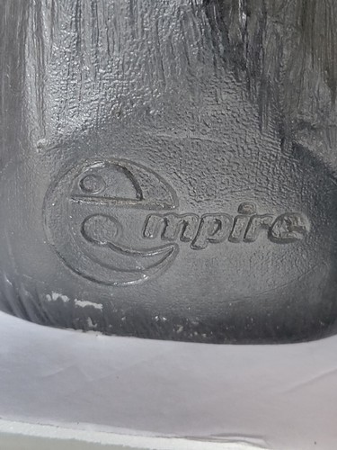 Vintage 46" Empire Blow Mold Lighted Santa w/Green Sack Marked 1968 - Nice - Picture 5 of 6
