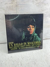 BRAND NEW VERDI "UN BALLO IN MASCHERA" PRICE BERGONZI MERRILL 3 RCA RECORDS SET 