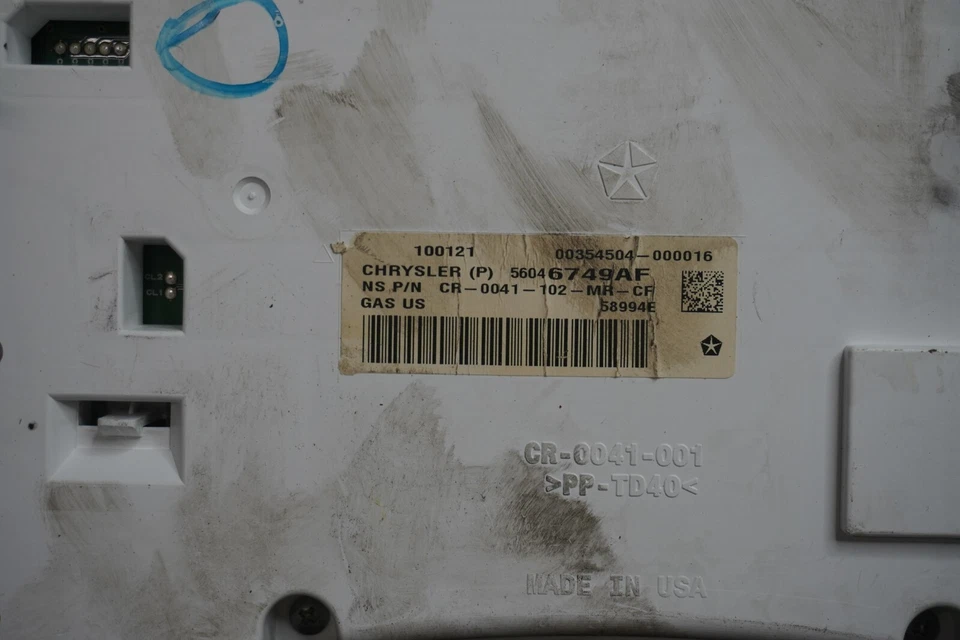 Dodge Journey 2011 2012 velocímetro calibre grupo fabricante de equipos originales 56046749af Foto 4 de 4