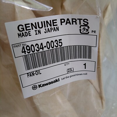 Kawasaki 49034-0035 NINJA ZX-14R OIL PAN Genuine Parts JDM Japan