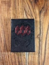 Riffle Shuffle 666 V1 Crimson Red Playing Cards #/2500 Rare