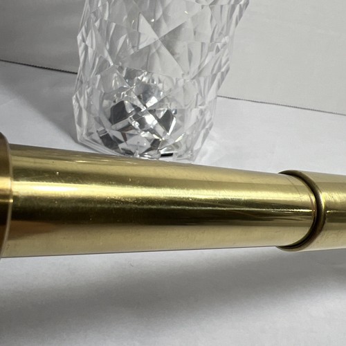 Vintage SIMMONS Japan 25x30mm Maritime Nautical Captain Spyglass Telescope +Case - Picture 13 of 24