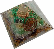 money  magnet wealth attraction peace magnetic orgonite pyramid 