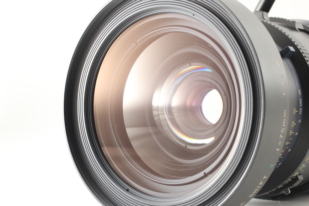 【美品】Mamiya RZ67シフトレンズ SEKOR Z 75mm f/4.5 マミヤRZ67用シフトレンズSEKOR SHIFT Z 75mm F4.5 W マミヤRZ67用シフト
