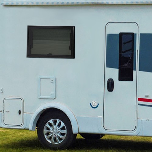 Finestra di esposizione per roulotte camper finestra finestra laterale protezione insetti avvolgibile 1 - Foto 17 di 62