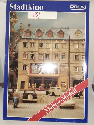 Pola HO 167 local Cinema Stadtkino 1/87 New Sealed FREE SHIPPING