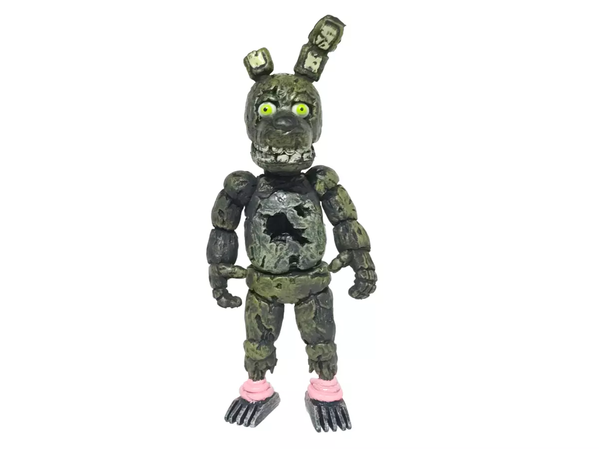 TWISTED SPRINGTRAP Figure Five Nights At Freddy's 9” FNAF Mexican