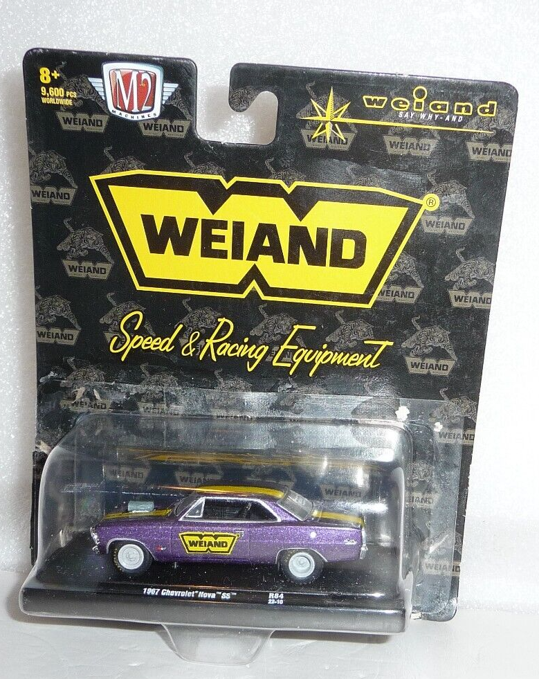 M2 Machines Weiand 1967 Chevrolet Nova SS 1:64 Diecast