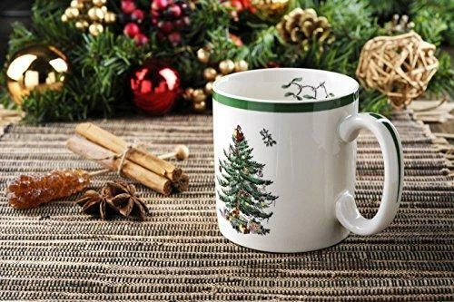 Spode Christmas Tree 4-Piece Dinnerware Place Setting, Service for 1 - Image 4 of 4