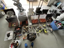 Great Deal!Boxes Included!!!  Over $5000 Worth Of Items. Screws, Nails, More…..