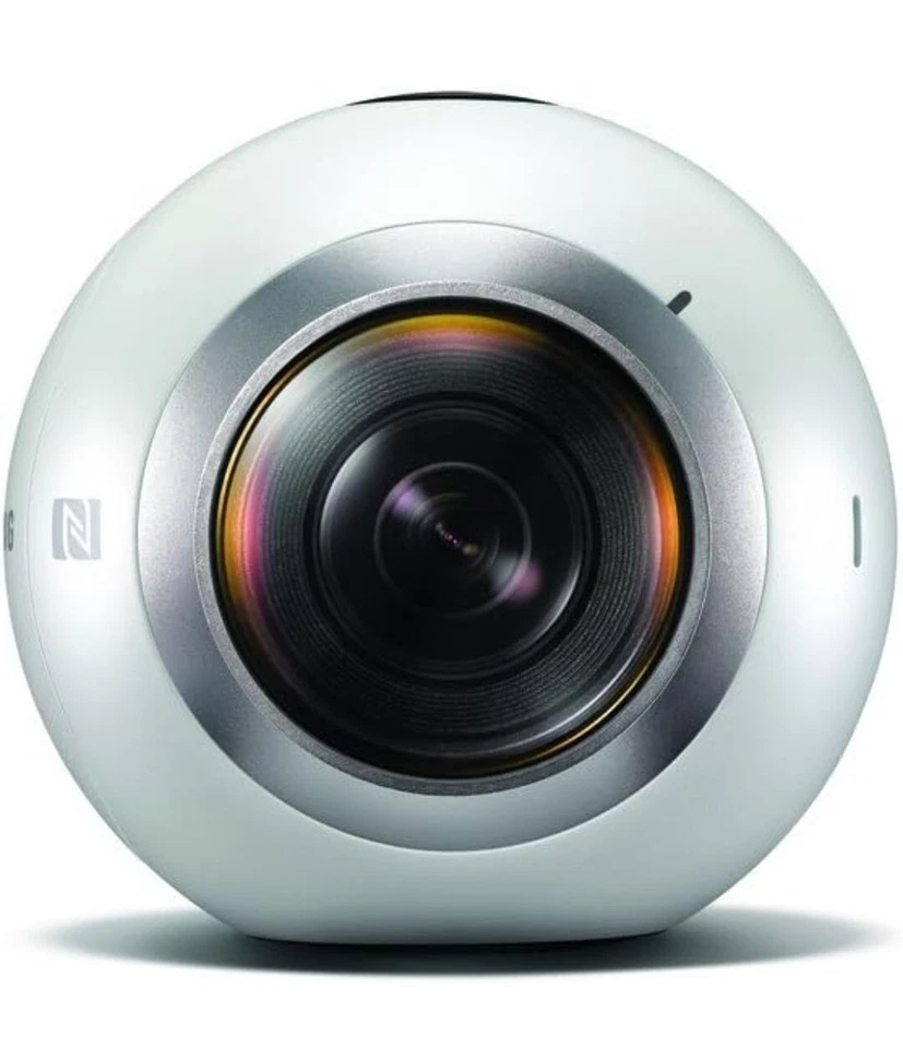 Samsung Gear 360 градусов Cam сферическая камера SM-C200 новый для Galaxy S6, S7, и т. д. - Изображение 3 из 4