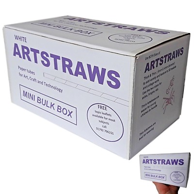 Artstraws Green Mini Bulk Paper Straws 6mm - Amazing Arts And Crafts